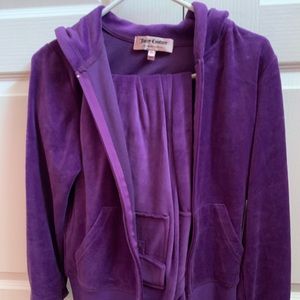 Purple juicy couture set